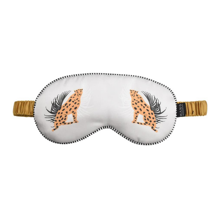 Cheetah Satin Eye Mask