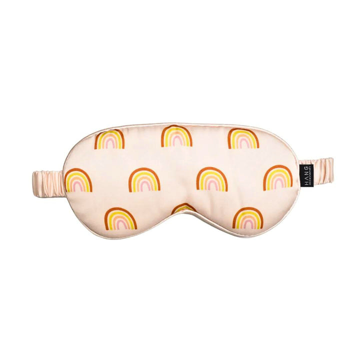 Rainbow Satin Eye Mask