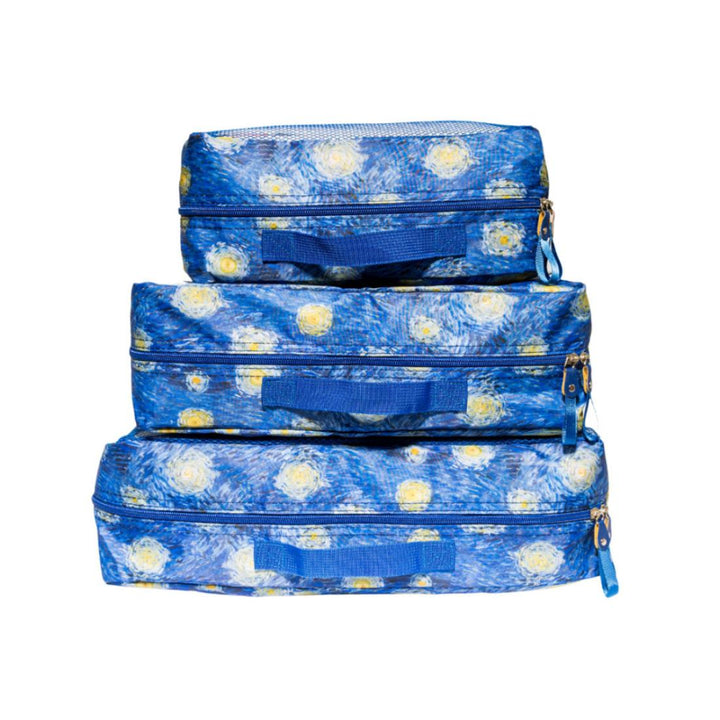 Starry Night 3 Piece Packing Cube Set