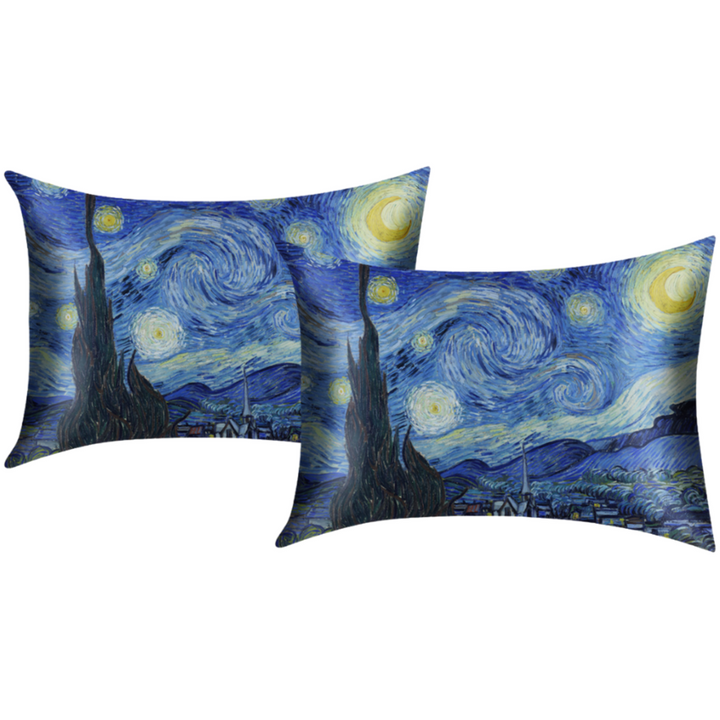 Starry Night Pillowcase - Set of 2