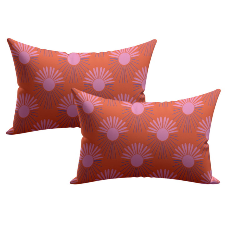 Burning Sun Pillowcase - Set of 2