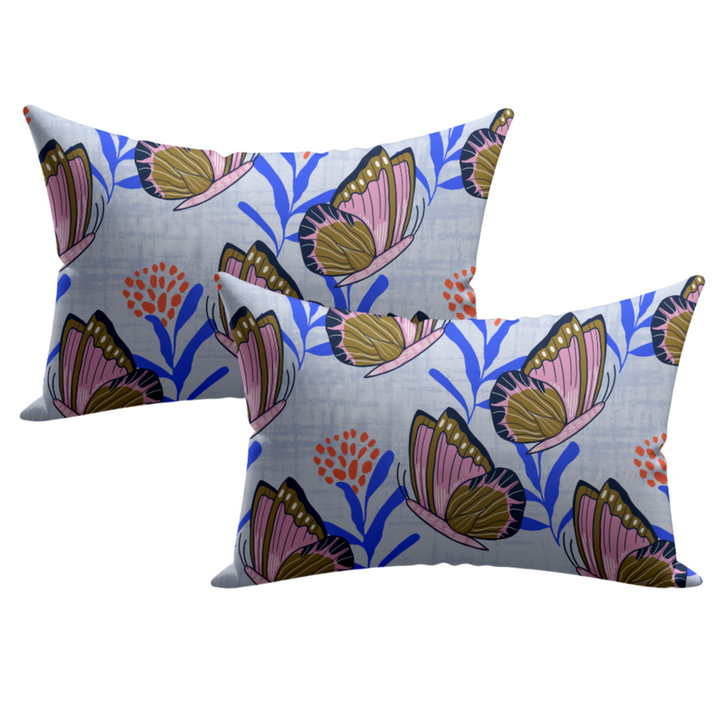 Butterflies Pillowcase - Set of 2