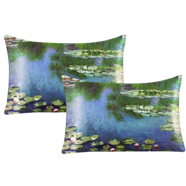 Monet Water Lilies Pillowcase - Set of 2