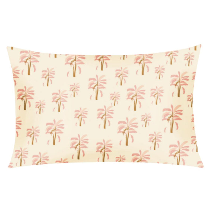 Palm Satin Pillowcase - Single