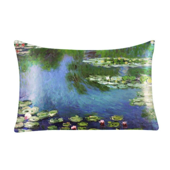 Monet Water Lilies Satin Pillowcase - Single